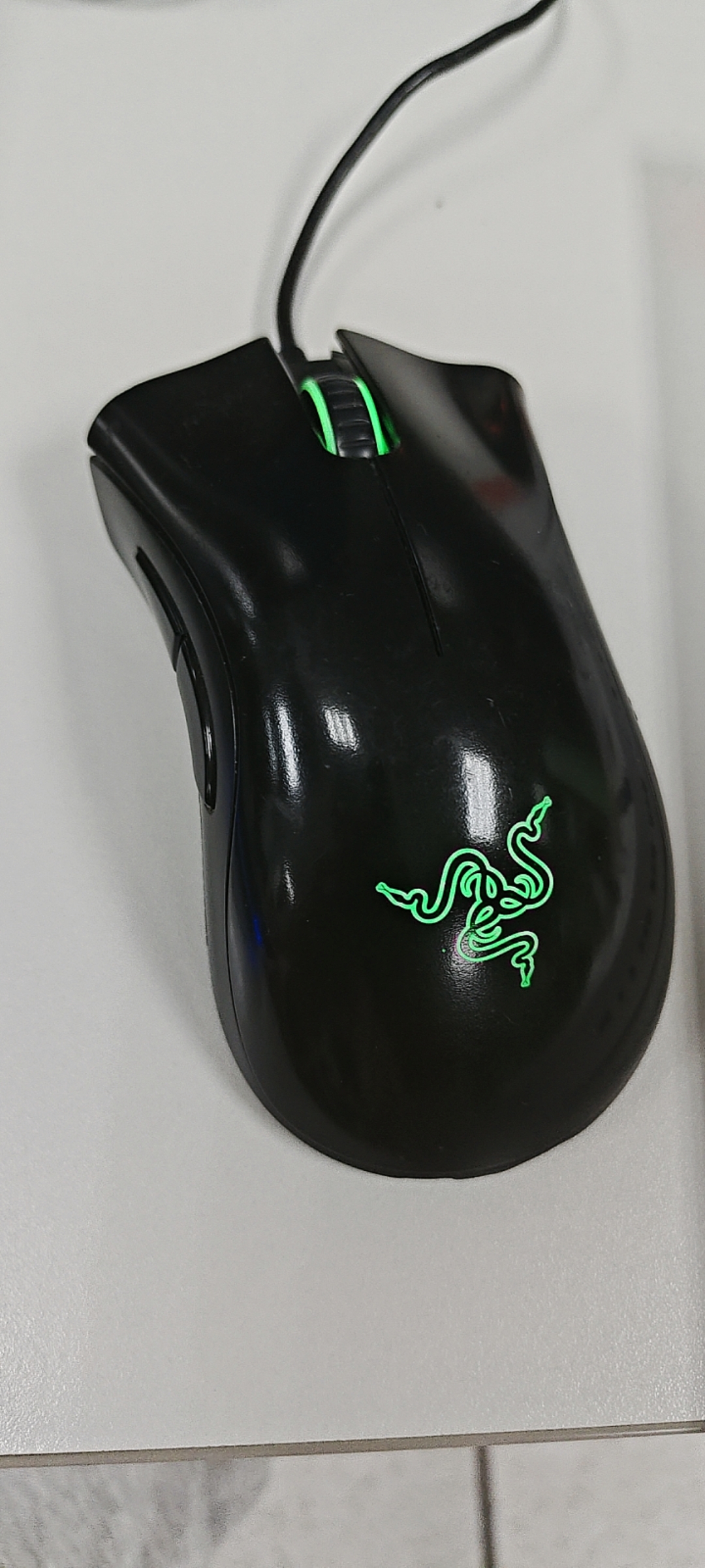 黑色雷蛇鼠标